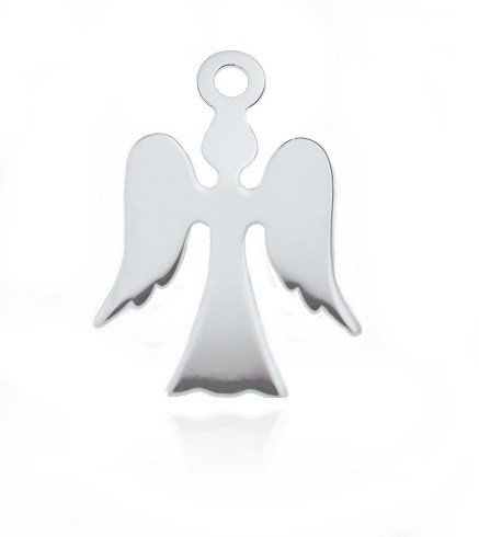 Zawieszka / charms aniołek srebro 925 (ch 57)