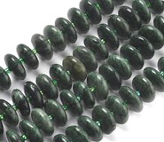 Nefryt kanadyjski dyski 14 mm  - sznur