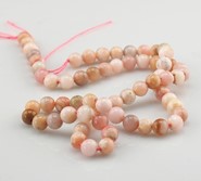 Peruwiański opal  kule 6 mm - sznur