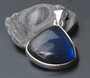 Labradoryt wisiorek srebro 925  ( W2)