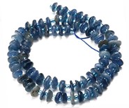 Kyanit  chipsy - sznur