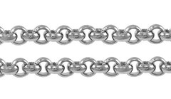 Łańcuszek stal chirurgiczna  ( ŁS 4) - 50 cm
