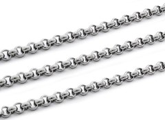 Łańcuszek stal chirurgiczna 316L (ŁS 23) - 50 cm