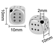 Stal chirurgiczna kostka 10 mm (SCH 836)