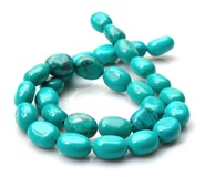 TURKUS  XINJIANG bryłki 14 mm - sznur