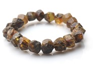 Bransoletka z surowego bursztynu (B30)