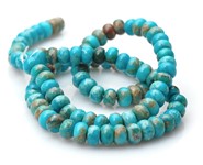 Jaspis cesarski oponki 6 mm - sznur