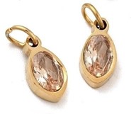 Stal chirurgiczna owal z cyrkonią ( Topaz )