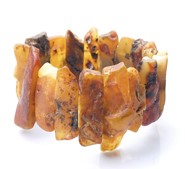 Bransoletka z bursztynu (B35)