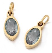 Stal chirurgiczna owal z cyrkonią (Gołębi)