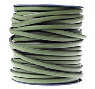Rzemień skórzany płaski 5 x 2 - 50 cm  ( E 31 )