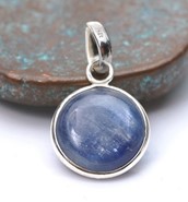 Kyanit wisiorek srebro 925 l (W12)