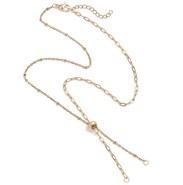 Stal chirurgiczna łańcuszek ze stoperem (SZŁ 17)