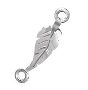 Łącznik pIórko srebro 925 (ch 93)