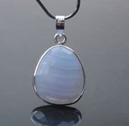 Chalcedon  wisiorek srebro 925  ( W1)