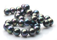 Perła muszlowa kule 12 mm - sznur  ( tęczowe)