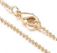 Stal chirurgiczna łańcuszek kulkowy 46 cm (Ł20)