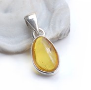 Bursztyn wisiorek srebro 925 l (W3)