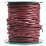 Rzemień skórzany płaski 3 x 2 mm - 1 m  ( E 27