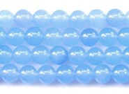 Jadeit  niebieski  kule 8 mm - sznur