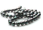 Perła muszlowa kule 6 mm - sznur  ( tęczowe)